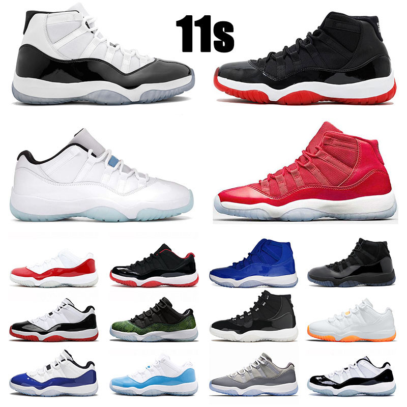 

2021 Newest Jumpman 11 11s Basketball Concord Shoes Trainers 25th Anniversary Men Women Outdoor Low Legend Blue Citrus Original Sports Sneakers High quality, B5 45 concord high 36-47 (2)