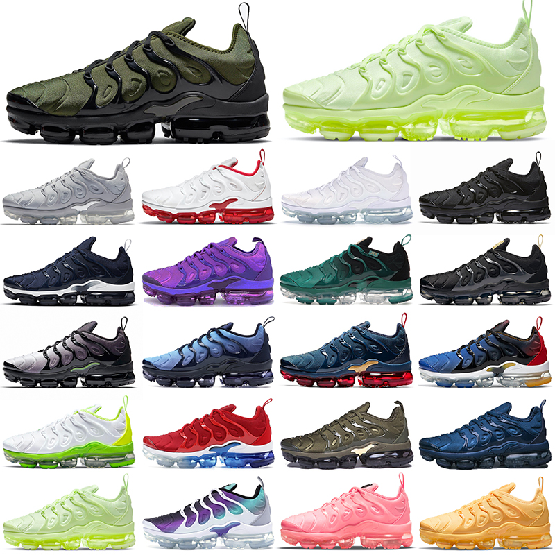 

Discount TN plus men women running shoes Bubblegum Barely Volt Black Metallic Gold Anthracite Coquettish Purple tns outdoor sports trainers sneakers 36-47, 40-47 light bone