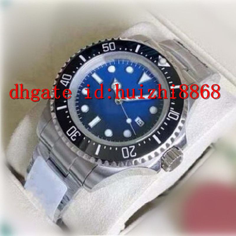 

Classic men's stainless steel watch diameter 44mm stainlesses steeles watches strap automatic mechanical mens waterproof watcheses, As picture