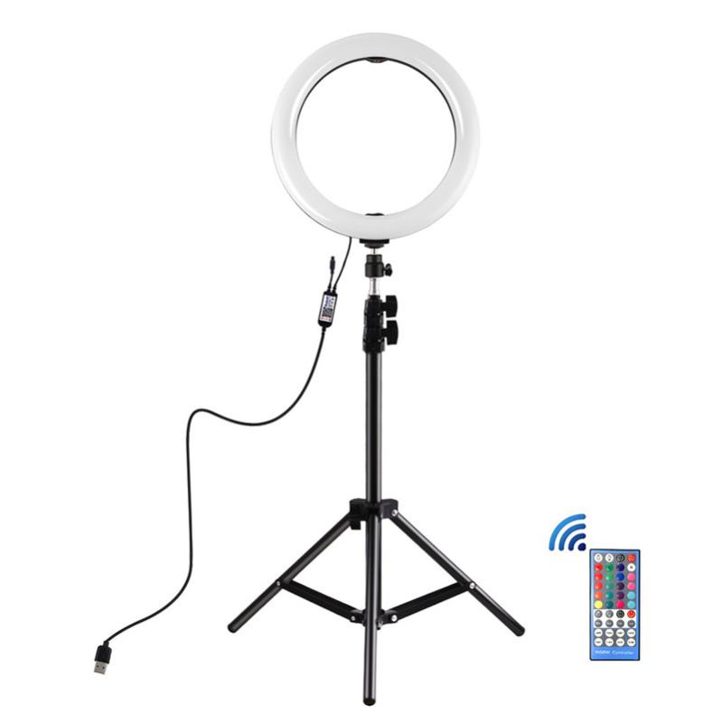 

10.2 Inch LED Ring Light With Stand Tripods For Makeup Video Live Studio Photography Selfie Ring Light