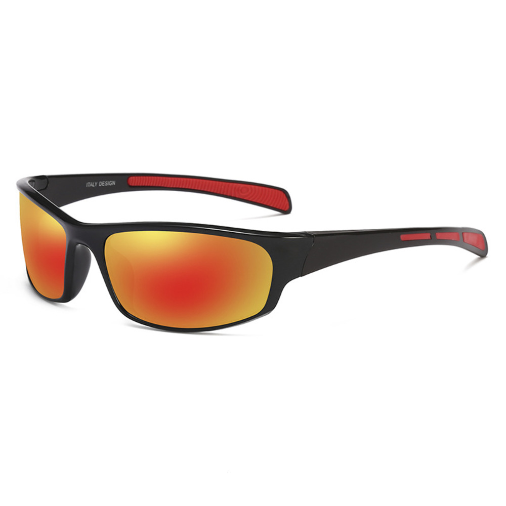 

2020 new outdoor Cycling UV400 men's and women's driving Sunglass, White;black