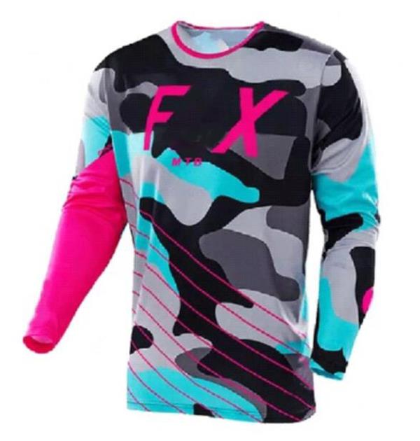

Motorcycle racing long-sleeved, men's motocross downhill jersey, polyester quick-drying T-shirt, the same style is customized