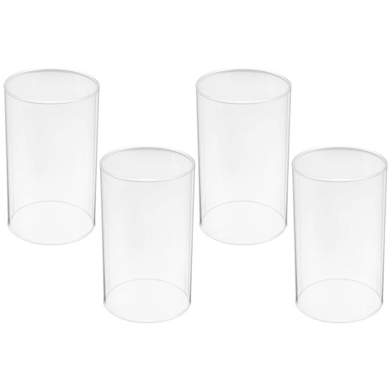 

Lamp Covers & Shades 4pcs Decorative Glass Craft Candle Creative Cups Decors