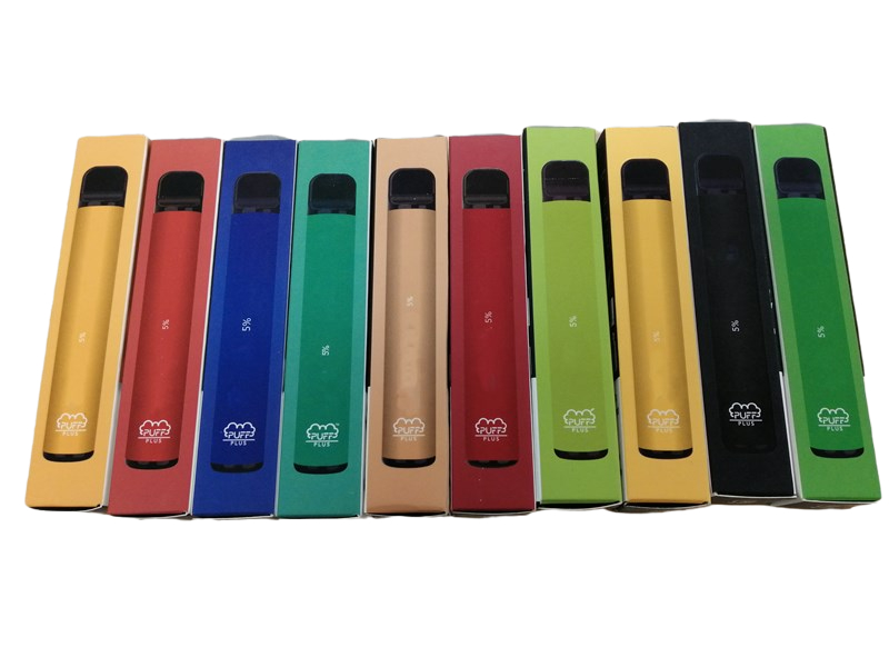 

Newest Disposable Vape puff plus 550mAh Battery 800 Puffs 3.2ml disposable empty vape pen puff xxl max double happy max