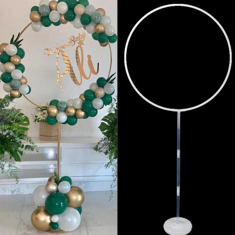

Other Home Decor Round Circle Balloons Stand Balloon Hoop Holder Arch Weddng Backdrop Ballon Frame Baby Shower Kids Birthday Party Decoratio