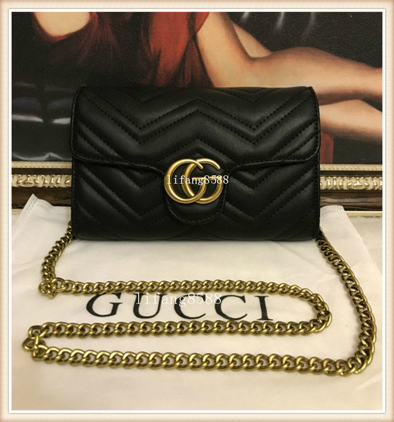 

Fashion Shoulder Bags Women Chain Crossbody Bag Handbags Lady Leather Top Quality New Purses Designer Purse Female Messenger gg guci, Red;black