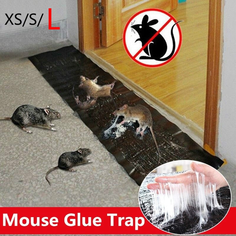 

Mouse Board Sticky Mice Glue Trap High Effective Rodent Rat Snake Bugs Catcher Pest Control Reject Non-toxic Eco-Friendly
