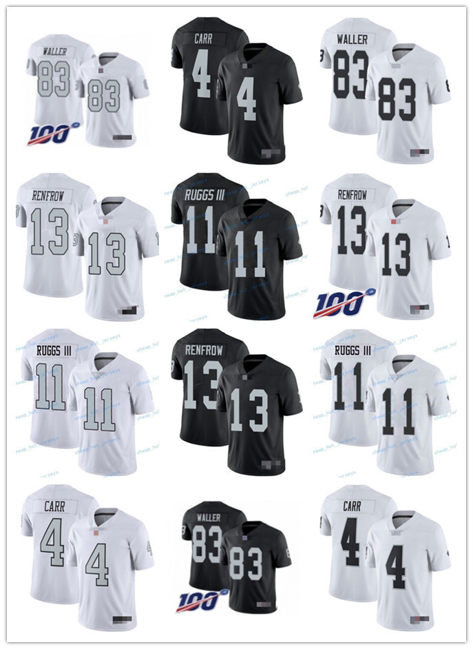 

Mens Womens Youth Las VegasRaiders83 Ted Hendricks 13 Hunter Renfrow 4 Derek Carr 11 Henry Ruggs III Jerseys, Colour