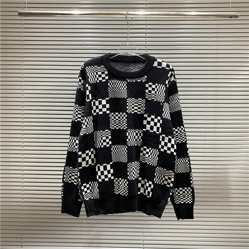 

2021 men and women sweaters fashion winter sweater New Zealand 100% lamb wool yarn Jacquard technology embellished sexy all-match jumper, White