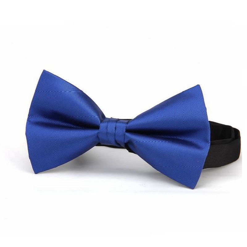 

solid bow tie for men adult butterfly male wedding evening party neckwear black red blue bowknot 2pcs/lot