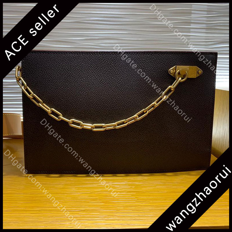 

fashion bag genuine leather handbag classic purse men's wallet with box a009