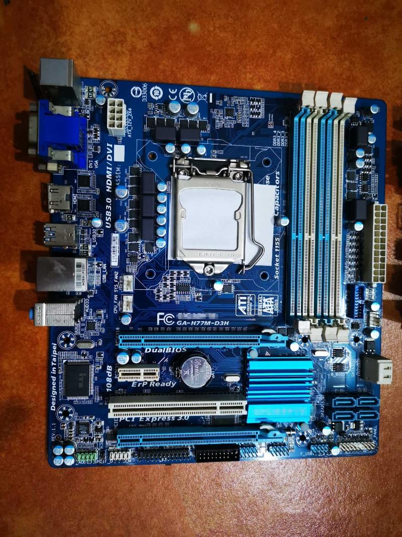 

Motherboards H77M-D3H For GIGABYTE 1150 DDR3 Desktop Motherboard