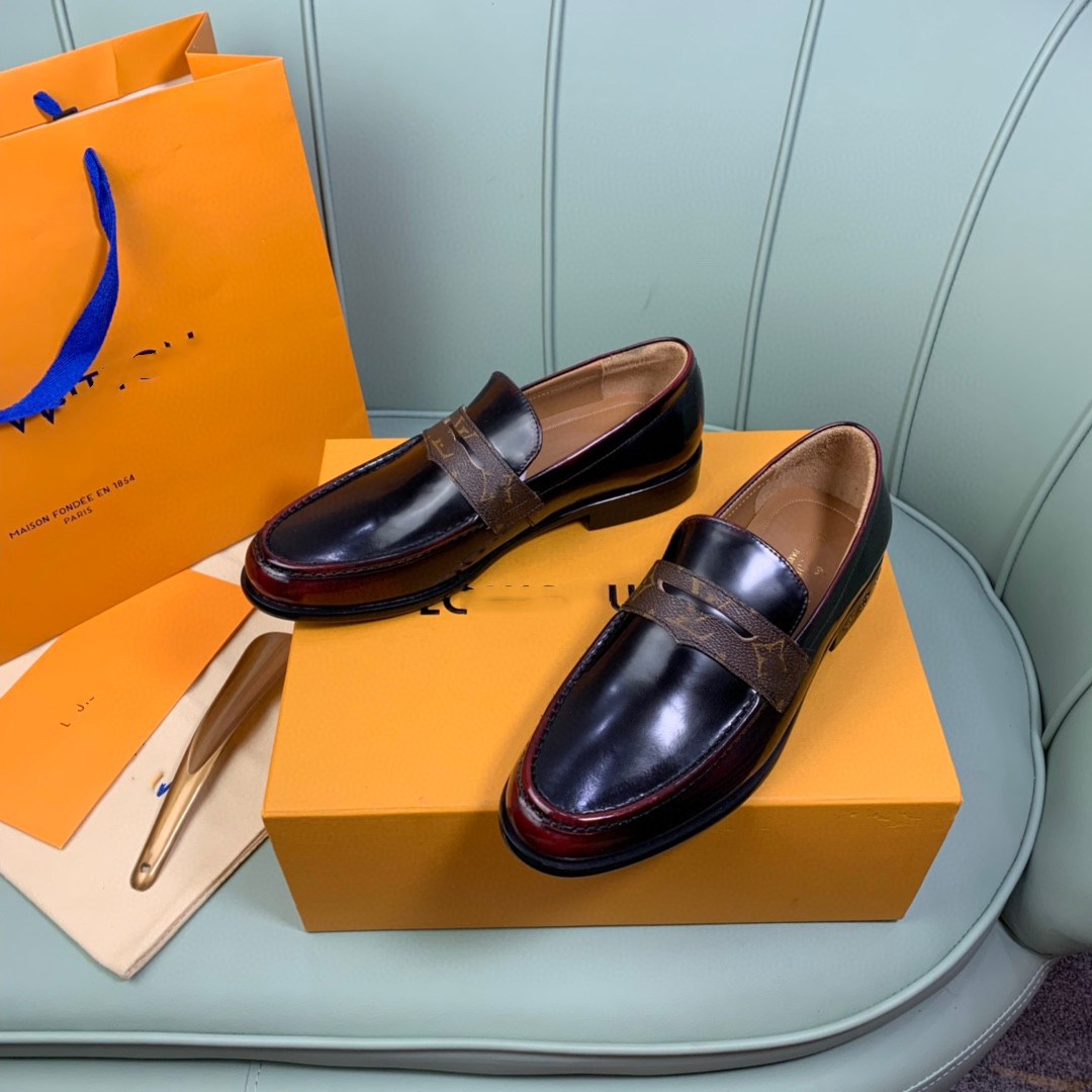 

Autumn Luxury Mens Shoe Leather Men Dress Shoess designer Men's Business Oxfords Classic Gentleman Shoes, #04