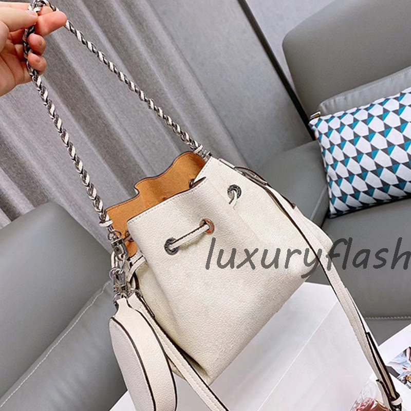 

23cm Cute Mini Bella Shoulder Bag Women Designers 2021 New Bucket Bag with A Coin Purse Beautiful Handbags Letter Tote Fashion Hot Sale, Pink