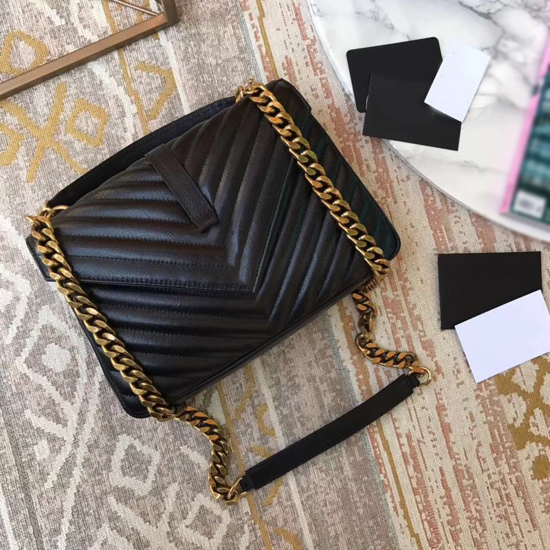 

2020 New style Appropriate collection of small belongings Convenient Internal zipper bag Especially to show the texture 392737 loulou bag