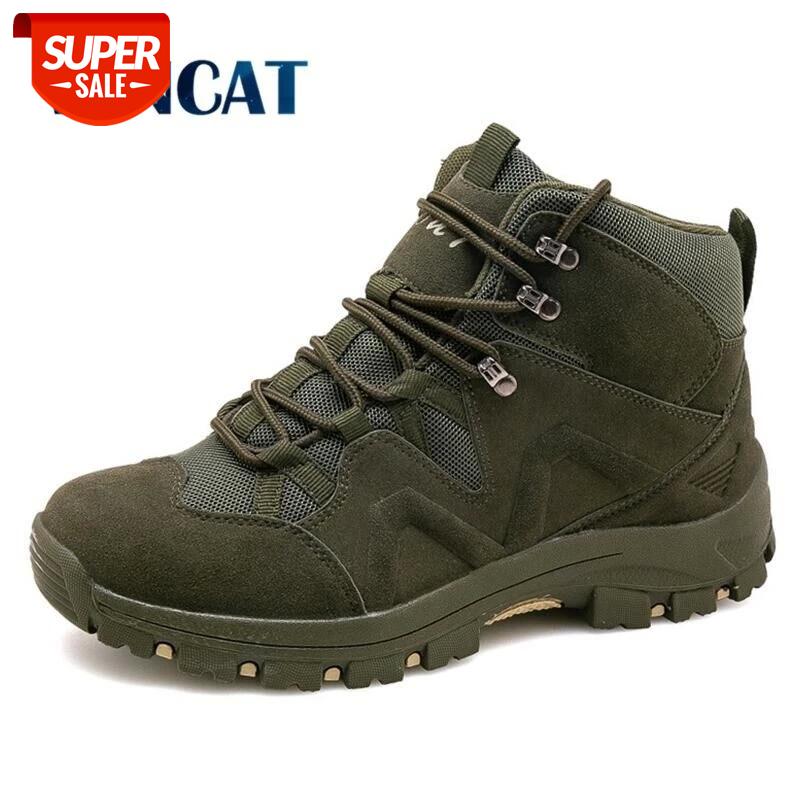 

Men's Work Shoes Tactical Men's Military Boot Outdoor Non-slip Desert Boots Fashion Lace Up Boots Motorcycle Boot Size 46 #NR57