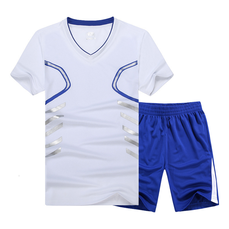 

2021 Plus Size 6xl 7xl 8xl 9xl Summer Quick Dry t Shirt Tracksuit New Casual Sporting Men Sets 2pcs Sportswear Clothing 3s8y, Black
