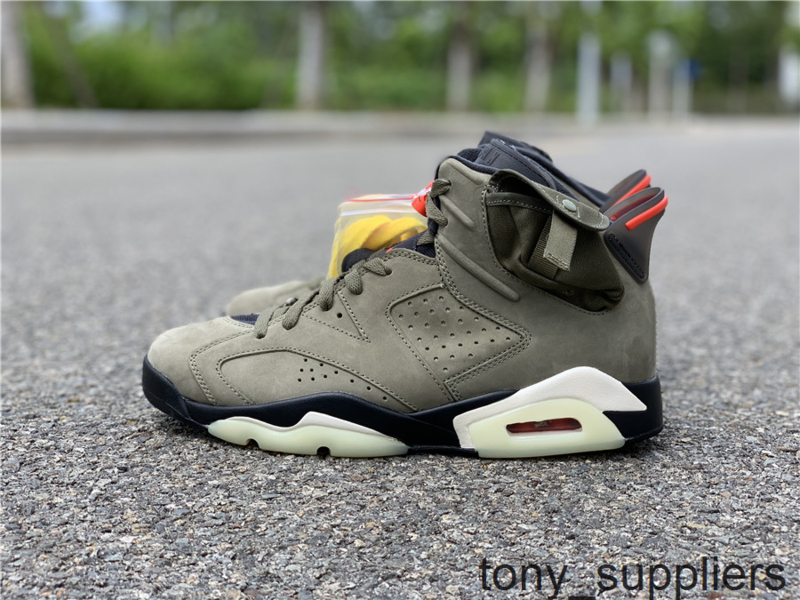 

Top Quality Men With Original Box 6S Suede Basketball Travis Scotts 6 High Sports Luxury Designer Trainer Sneakers Athletic Shoes