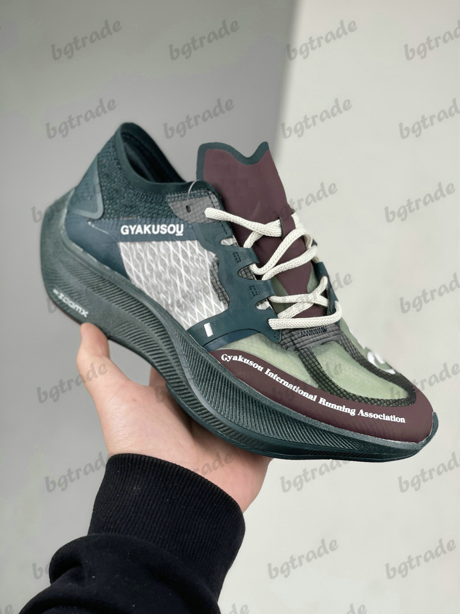 

Zoomx Vaporfly Gyakusou Next% 2 Mens Designer Shoes Midnight Spruce/Sail/Burgundy University Red/Sail-Blue Trainer Sports Sneakers