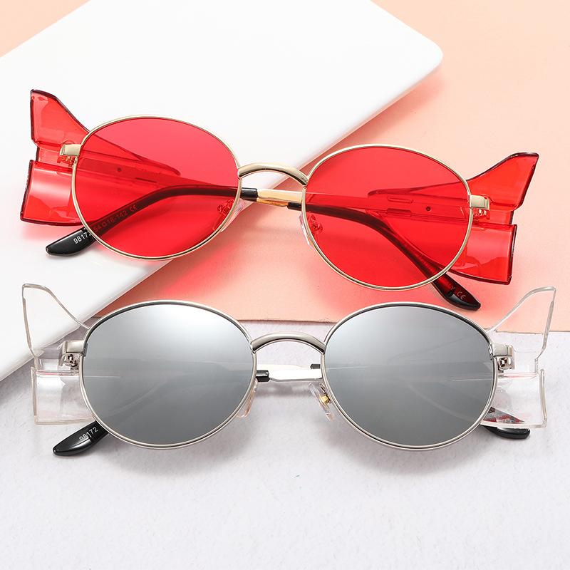 

Sunglasses Fashion Steampunk Women Irregular Sunglass Vintage Men Ocean Len Brand Design Eyewear Gradient Shades UV400 Sun Glass