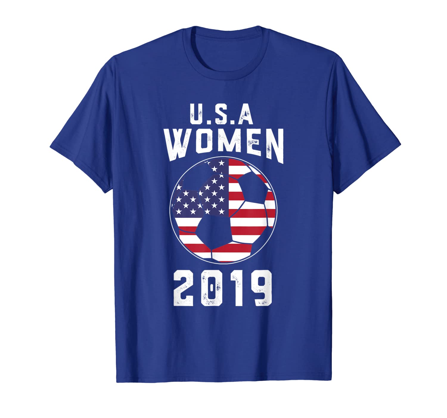 

USA United States Women 2019 T Shirt Soccer US Futbol, White;black