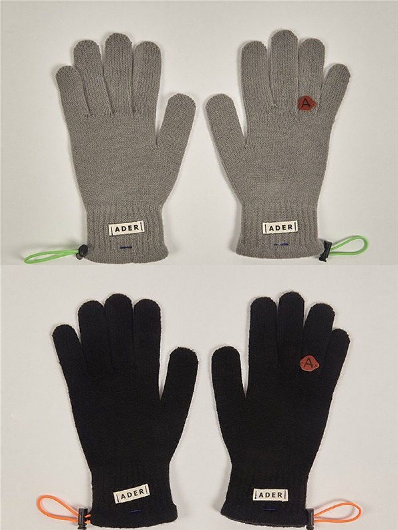 

2021 New Error Gloves Men Women Knitted Cotton Adererror Mittens Colored Drawstring Sewing Ader Mitts a Leather Marking Rxvm