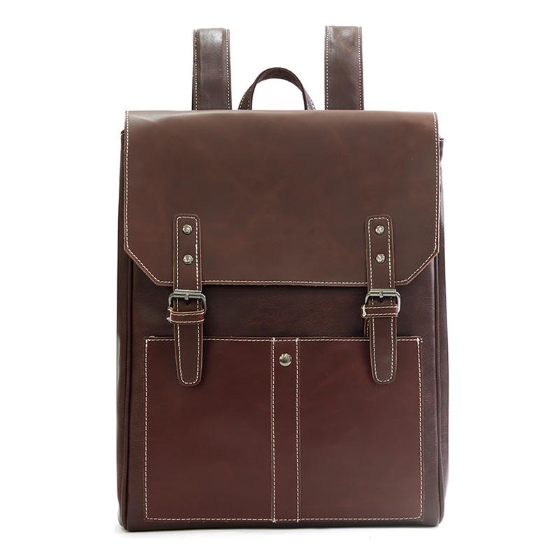 

Backpack 2022 Men Trendy Retro Large-capacity Backpacks School Bag Computer Tide Brand Casual Fashion Men's, Black