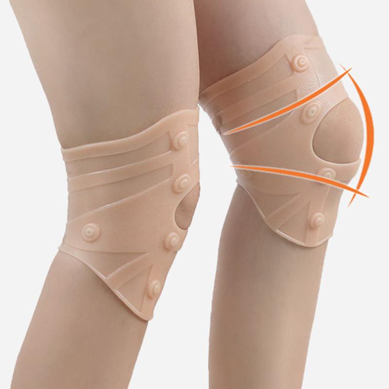 

Elbow & Knee Pads 1 Pair Magnetic Support Pad Brace For Arthritis Joint Pain Relief Leg Warmer Kneepads Cycling Sportswear, As pic