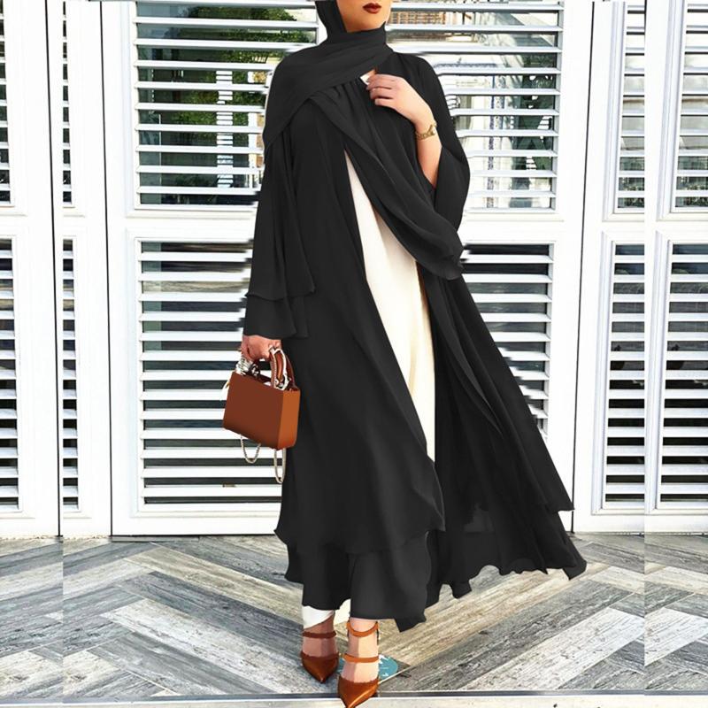 long cardigan style muslimah