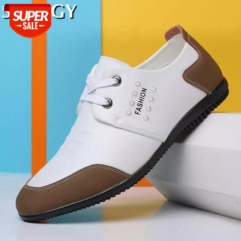 

New Hot Sale High Quality Casual Shoes Men Casual Business Breathable Sports Men Shoes Flat Sneakers White Big Size 38-46 Tenis #s03E