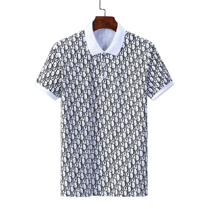 

Luxurys Designers Summer Mens drees Cotton POLO Shirt Men Turn Down Collar Casual Social Style Giraffe Brand printing Man Polos Male Tops 100%cotton Tees M-3XL*08, White
