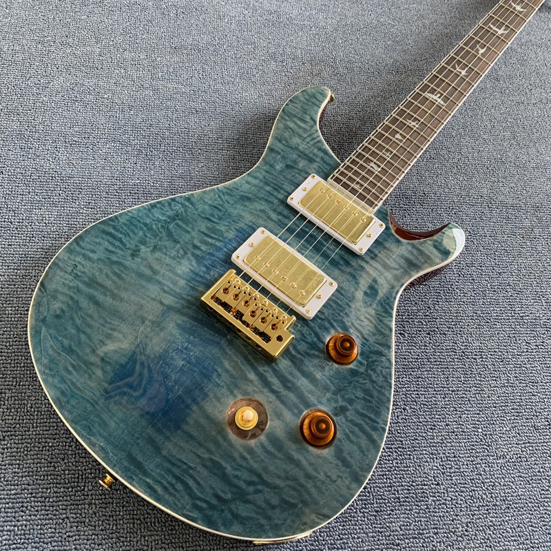 

Custom Shop Flame maple top PRS Electric Guitar China with gold hardware,free shipping190308