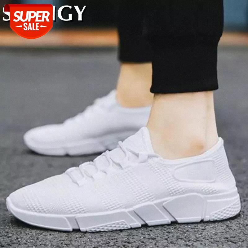 

Men Casual Shoes New Mesh Breathable Solid Color Lace Up Male Running Shoes Men Non Slip Lightweight Sports Wild Mens Sneaker #na3m