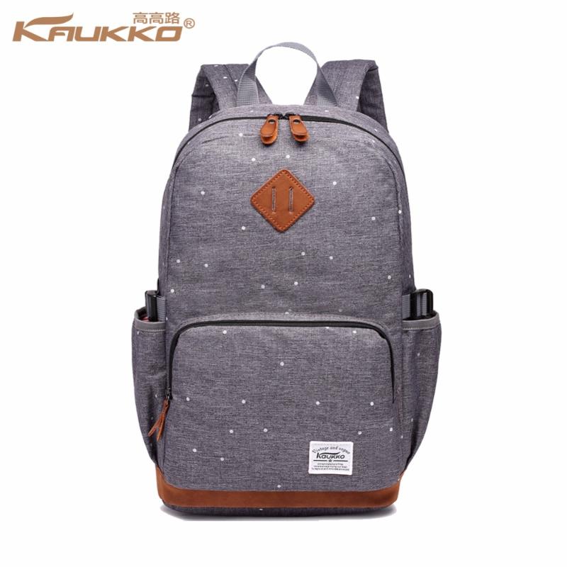 

Backpack KAUKKO Men Women College High Middle School Bags For Teenager Boy Girls Laptop Travel Backpacks Rucksacks, K1005-black