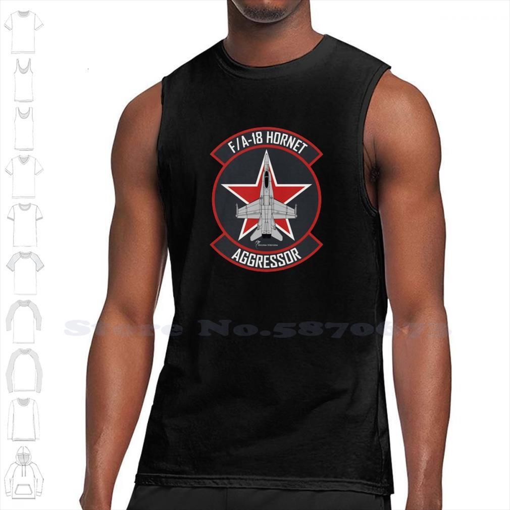 

f a 18 hornet aggressor custom funny tank sleeveless vest f18 fa fighter pilot, White;black