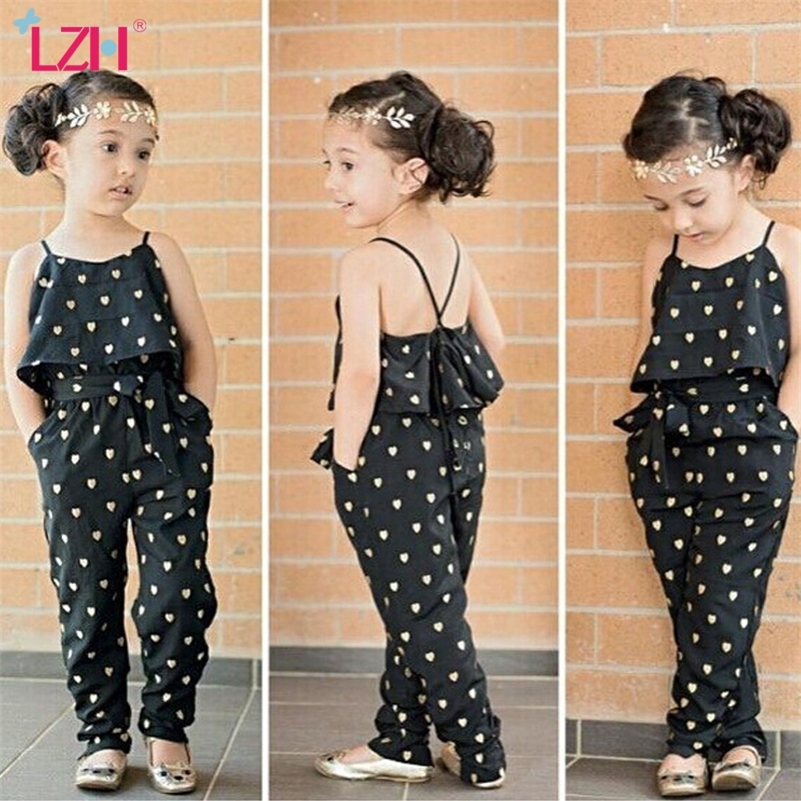 

Kids Clothes Tracksuit For Girls Clothing Sets Summer Toddler Girls Clothes Jumpsuit Suit Children Clothing 2 3 4 5 6 7 Year 210316, White