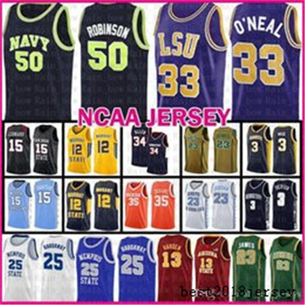 

Anfernee 25 Hardaway Memphis State College MENS College Basketball Jersey David 50 Robinson Ja 12 Morant Mu, Ncaa