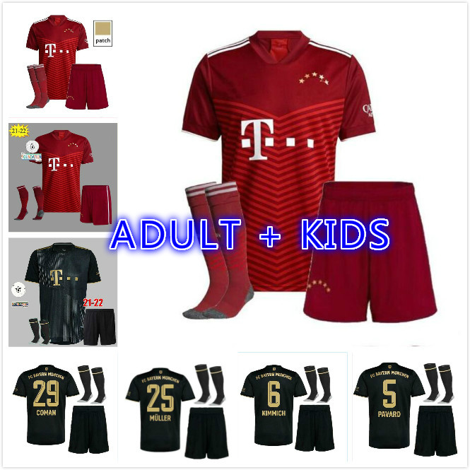 

Men + kids kit 21 22 TOLISSO DAVIES MULLER Soccer jerseys SANE 2021 2022 HERNANDEZ COUTINHO LEWANDOWSKI COSTA Gnabry KIMMIC COMAN 4th Football shirt, 20/21