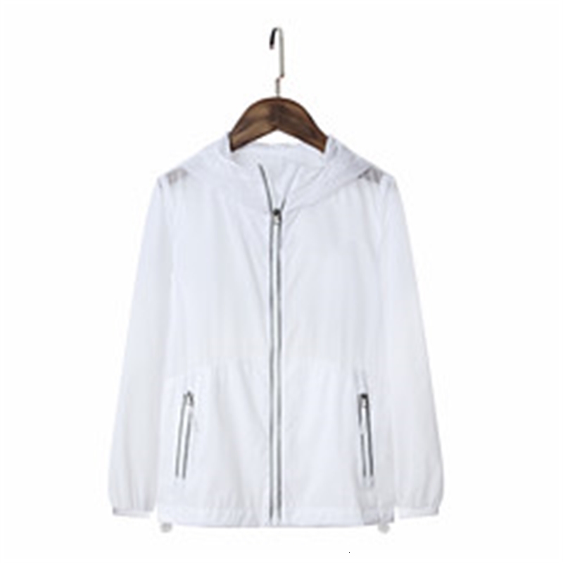 

2021 New Children's Ultra-thin Sunscreen Clothing Beach Coat 56j9, White