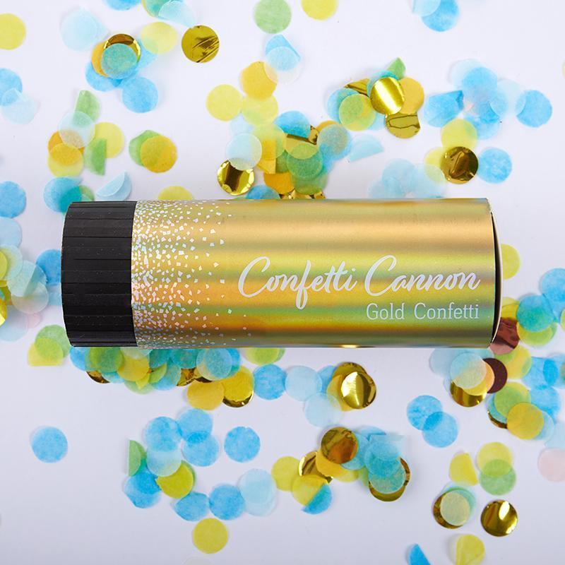 

Party Decoration Mini Round Confetti Gender Reveal Paper Cannons Handheld Fireworks For Wedding Happy Birthday