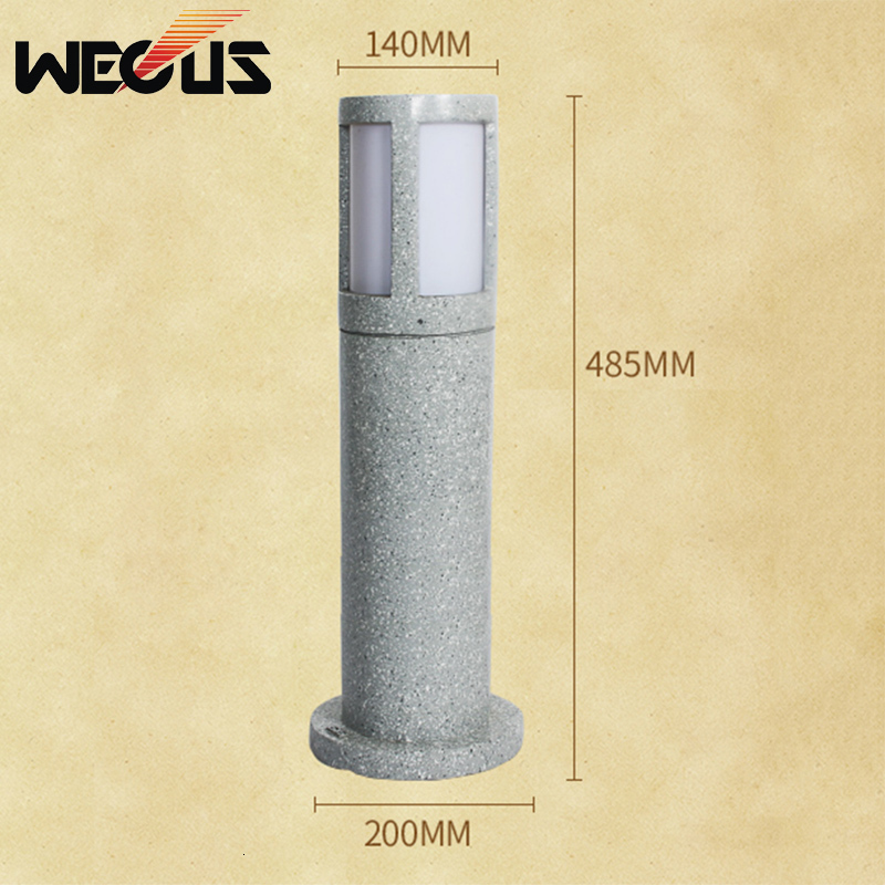 

2021 New Courtyard in the Open Air Imitation Rock Lawn Led Villa Light Garden Landscape 8jpb