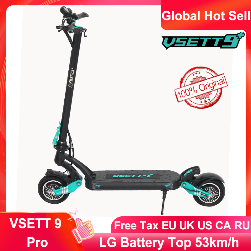 

VSETT 9+ 9 PLUS Electric Scooter VSETT9 VSETT9+ Upgraded ZERO 9 Pro Hoverboard Double Drive Dual Motor 2 Engine Off Road VSSET