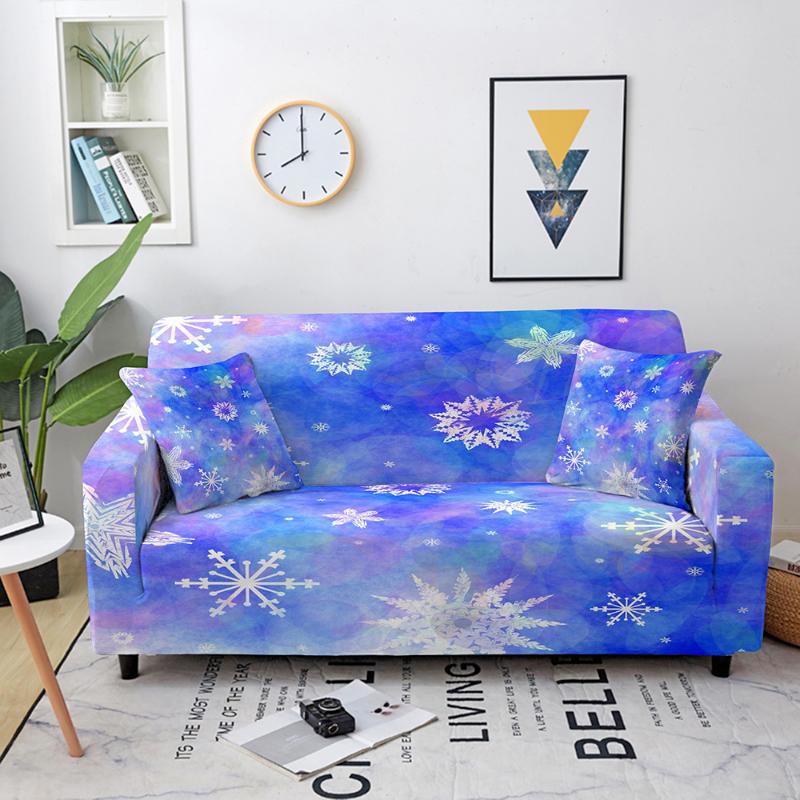 

Chair Covers Bohemia Fashion Snow Moon Sun Sky Print Sofa Cover For Room Living Furniture Armchair L Shape Sectional 1/2/3/4 Seater