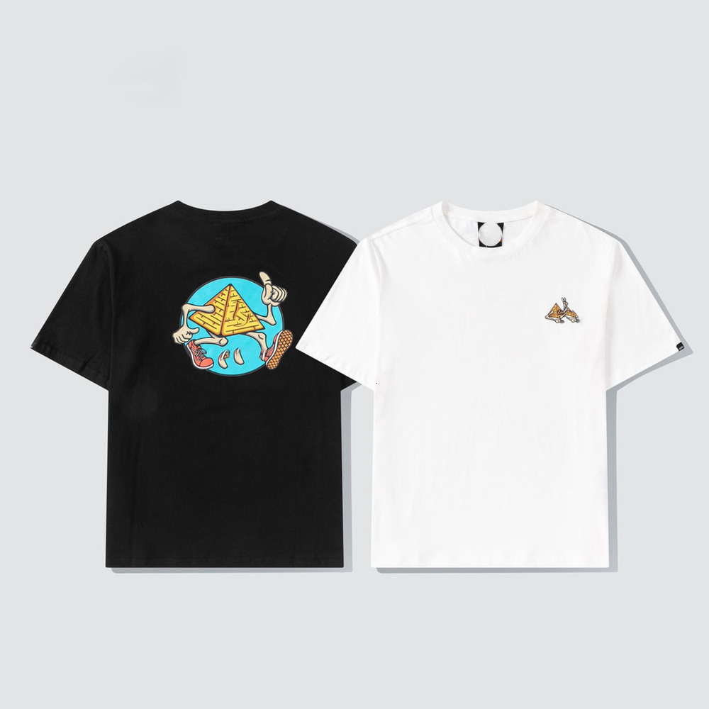 

VA brand fashion short-sleeved t shirt large version mens tshirts, White;black