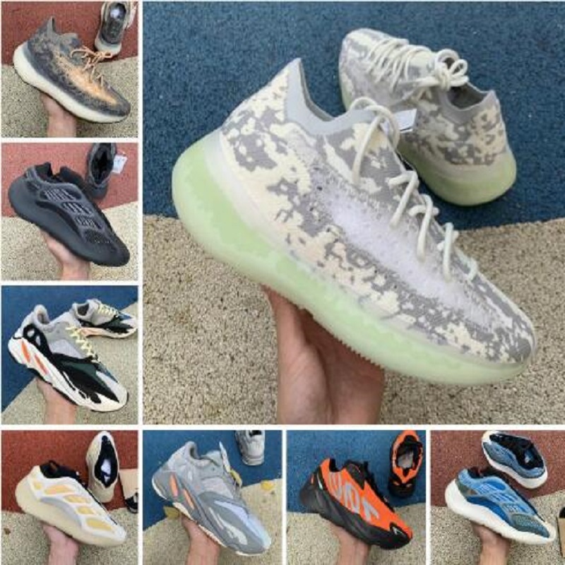 

Top Quality shoes 700 shoe Geode Inertia Solid Grey Vanta Static Mauve Men Women Running Sneakers 36-45, Color 44