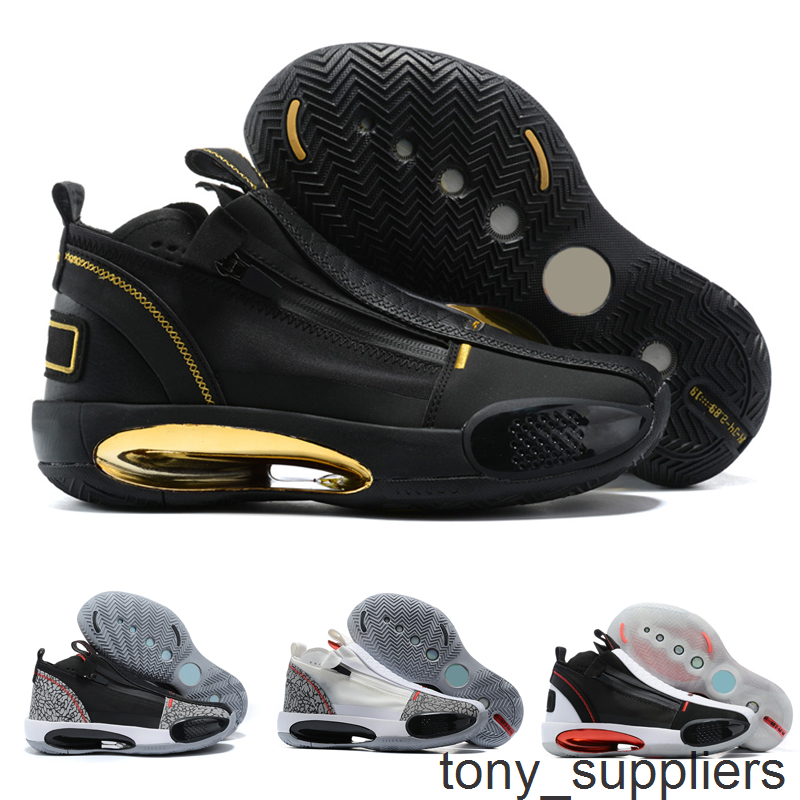 

2021 New Jumpman 34 SE ALL STAR Paris Black Red White Men Basketball Shoes 34s Trainers Low Crispy Guo Ailun Heritage Christmas PE, As photo 2