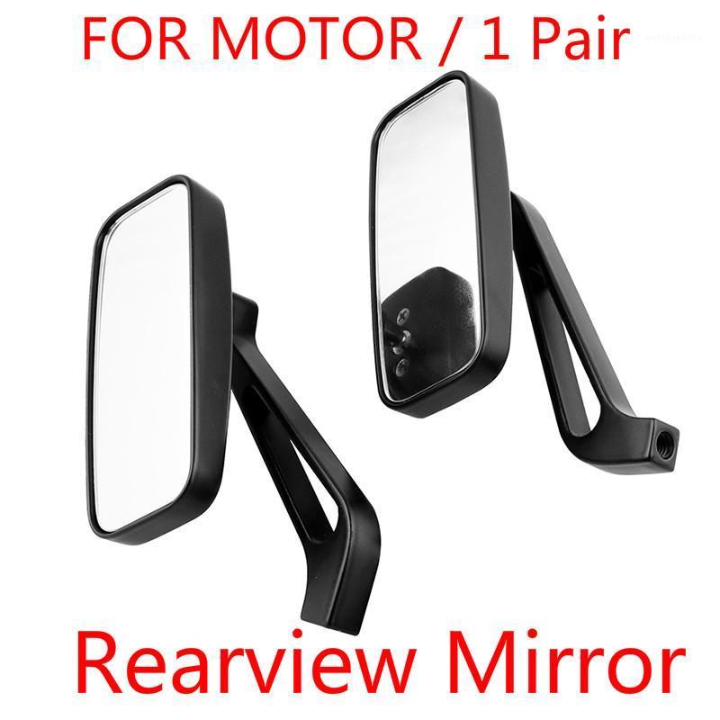

Motorcycle Mirrors 2Pcs Mirror Scooter E-Bike Rearview Electrombile Back Side 8mm 10mm Carbon Fiber Accessorie