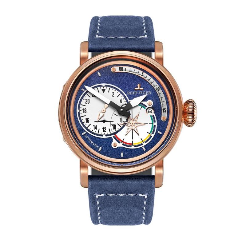 

Wristwatches Reef Tiger Wrist Watch For Men,mens Automatic Watches Man Mechanical Wristwatch Waterproof Clock Business Timepiec, Men wacthes 10