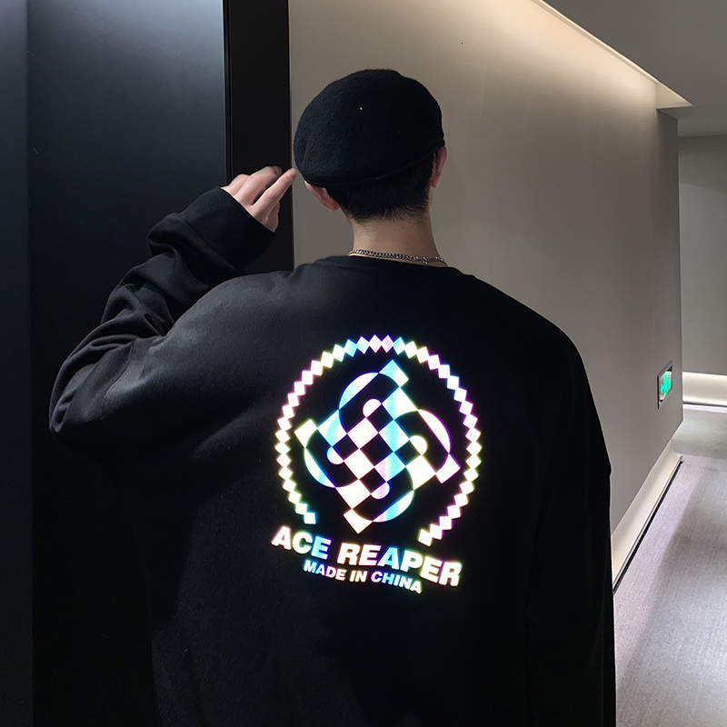 

2021 New Casual Long Sleeve Hoodie Sweatshirt Comfortable Male Impression Savage 7mmp, Black