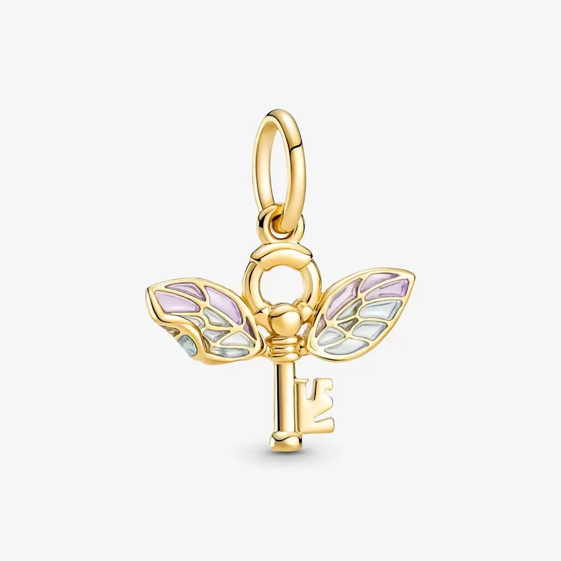 

Designer Jewelry 925 Silver Bracelet Charm Bead fit Pandora Winged Key Pendant Slide Bracelets Beads European Style Charms Beaded Murano
